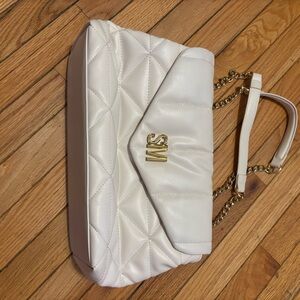 White Quilted Women's Bag